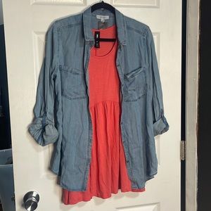 Becral Jean button up